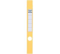 Sachet De 10 Porte-Étiquettes Adhésifs Pour Classeurs Ordofix 40 Mm Jaune