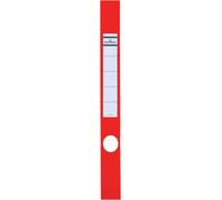 Sachet De 10 Porte-Étiquettes Adhésifs Pour Classeurs Ordofix 40 Mm Rouge