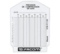 Sachet de 100 fiches de contrôle diesel - FACOM - 911B.FC