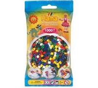 Sachet de 1000 perles a repasser hama midi couleurs assorties - loisirs creatifs - 207-66 G