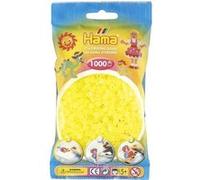 Sachet de 1000 perles a repasser hama midi jaune neon - loisirs creatifs - 207-34 Jaune G