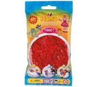 Hama Perles à repasser 207-22 – Midi – Sachet 1000 perles Rouge Noël