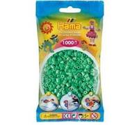 Hama – Perles à repasser – Sachet 1000 midi – Vert clair – 207-11