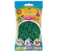 Sachet de 1000 perles a repasser hama midi vert - loisirs creatifs - 207-10 G