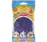 Sachet de 1000 perles a repasser hama midi violet transparent - loisirs creatifs - 207-24 Violet G