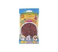 Sachet de 1000 perles a repasser midi bordeaux - loisirs creatifs - 207-30