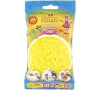 Sachet de 1000 perles a repasser midi jaune neon - loisirs creatifs - 207-34