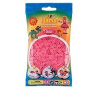 Sachet de 1000 perles midi : rose transparent hama