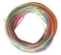 Sachet de 12 fils scoubidous fluo Jaune G