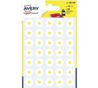 Sachet de 140 œillets Avery, diamètre 13 mm, Blanc Blanc G
