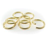 Sachet De 20 Anneaux Brises Coloris Or 7mm
