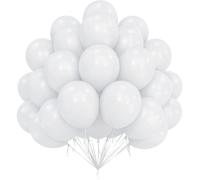 Sachet de 20 Ballons Blancs - Dimensions : 30 x 30 cm