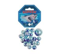 Sachet De 20 Billes De 1.6 Cm + 1 Callot de 2.5 Requin - Jeu De Recreation