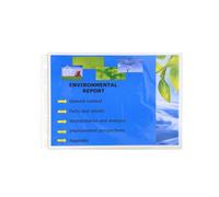 Sachet de 20 pochettes perforées horizontales Exactive - polypropylène lisse 5,5/100e - Cristal
