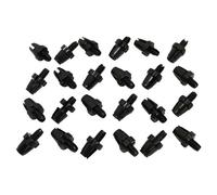 Sachet de 25 vis creuse tendeur de cable vélo fendue alu P2R M10 Noir