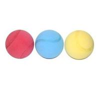 Sachet de 3 balles en mousse de 7 cm - jeu de raquettes - enfant G
