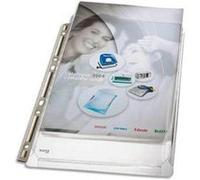 Sachet de 3 pochettes à soufflet avec bande de perforation renforcée métal G