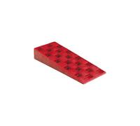 Sachet de 4 Cales crantées multi-usages - Dimensions : 25x60x150mm - ROUGES