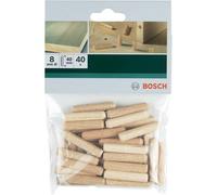 Sachet de 40 chevilles à bois 8mm Bosch 2609255311
