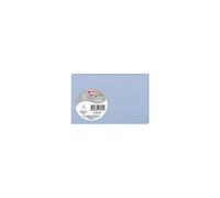 Sachet de 5 cartes simples Pollen 82x128 210g/m2 - Bleu lavande