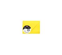 Sachet de 5 enveloppes Pollen 75x100 120g/m2 - jaune soleil