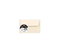 Sachet de 5 enveloppes Pollen 90x140, kraft 120g/m2 - Ivoire