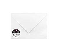 Sachet de 5 enveloppes Pollen C5 162x229 120g/m2 - Blanc