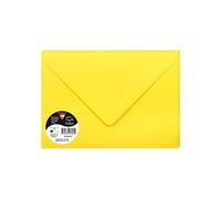 Sachet de 5 enveloppes Pollen C5 162x229 120g/m2 - jaune soleil