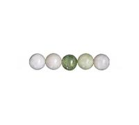 Sachet de 5 perles Jade de Birmanie - 6mm