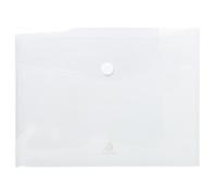 Sachet de 5 pochettes-enveloppes polypropylène - A4 - Incolore