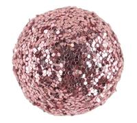 Sachet de 50 mini-Boules pailletées 1cm Rose Gold