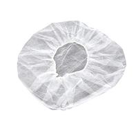 sachet de 500 charlottes de protection médicale hygiène taille unique charlotte jetable qualité pro Résille Jetable (Charlotte pour cheveux) Charlotte ronde PLP non tissé blanc filet pour cheveux