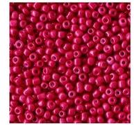 Sachet De 500g De Perles De Rocailles Rouge Bordeaux - Activite Creative