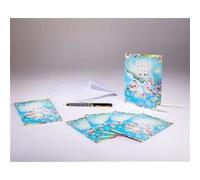 Sachet de 6 cartes doubles de faire-part de naissance et 6 enveloppes G