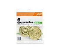 Le Parfait Sachet de 6 couverles D 100 Familia Wiss Orange