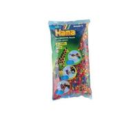 Hama - Sachet de 6000 perles - Hama Midi : Néon mixte