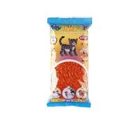 Hama Perles à repasser Midi 205-04 – Sachet de 6000 perles – Orange