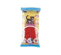 Hama - Sachet de 6000 perles - Hama Midi : Rouge Rouge