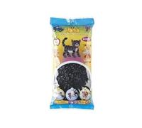 Hama - 205-18 - Loisirs Créatifs - Sachet 6000 Perles à Repasser - Taille Midi - Noir