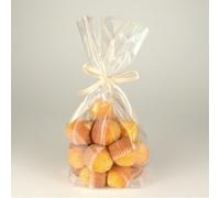 Sachet de confiseries - PAP STAR - PP 27 x 18 x 7 cm - Lot de 10 - Polypropylène - Transparent