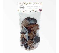 Sachet de fritures de noël chocolat lait et noir faible en sucre chocolat noël diabétique
