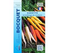 Sachet de graines de Carotte en mélange - 5 g - LES GRAINES BOCQUET