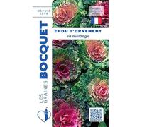 Sachet de graines de Chou d'ornement en mélange - 1 g - fleur annuelle - LES GRAINES BOCQUET