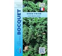 Sachet de graines de Chou frisé vert demi nain (Chou Kale) - 3 g - légume feuille - LES GRAINES BOCQUET