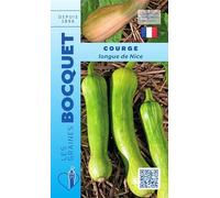 Sachet de graines de Courge Longue de Nice - 2 g - LES GRAINES BOCQUET