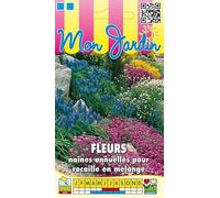 Sachet de graines de Fleurs annuelles naines pour rocaille en mélange - 3 g - LES GRAINES BOCQUET