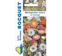 Sachet de graines de Fleurs pour bouquets secs en mélange - 1 g - fleur annuelle - LES GRAINES BOCQUET