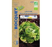 Sachet de graines de Laitue de printemps Reine de Mai Bio- certifiée ECOCERT FR-BIO-01-3 g - légume feuille - LES GRAINES BOCQUET