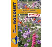 Sachet de graines de Mélange de graines de fleurs ''Tendre Printemps'' - 15 g - LES GRAINES BOCQUET