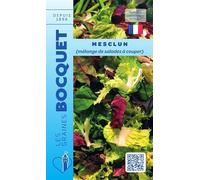 Sachet de graines de Mesclun - mélange de salades - 4 g - légume feuille - LES GRAINES BOCQUET